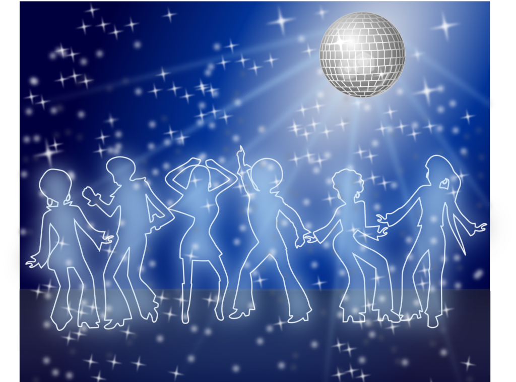 disco ball dancing

